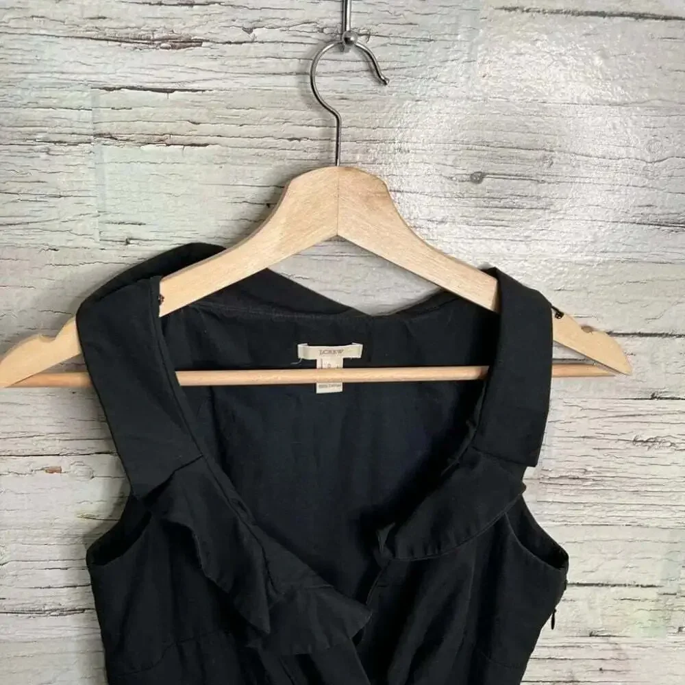 J crew black dress  size 0